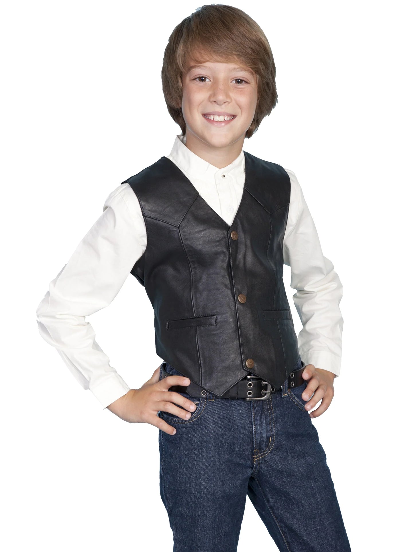 Scully Jesse (2001 Lambskin) – Children's Vest