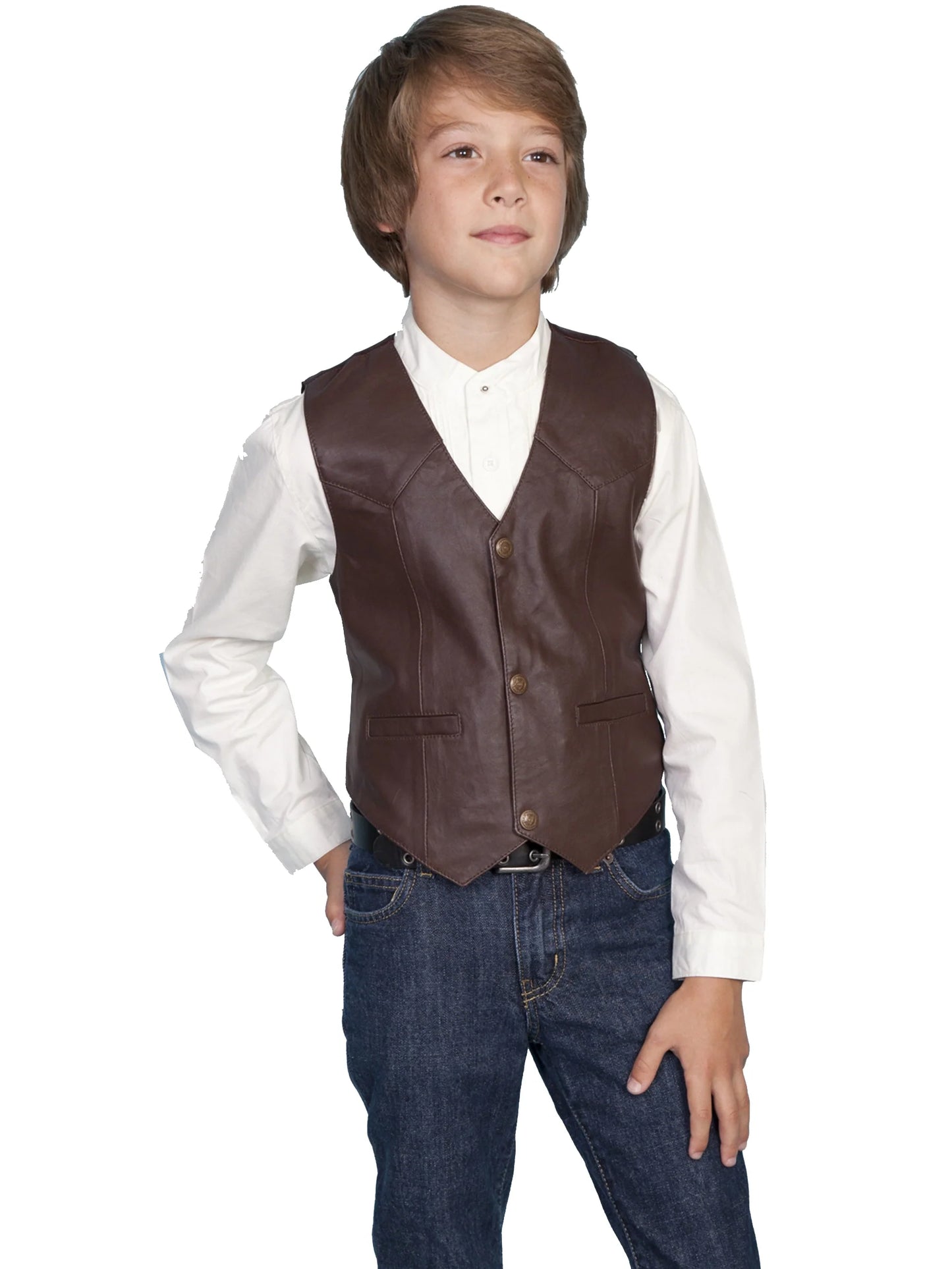 Scully Jesse (2001 Lambskin) – Children's Vest