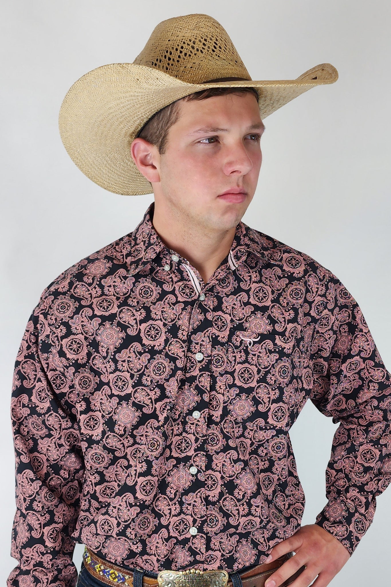 Drover Men's Western Shirt Signature Series - Rattler