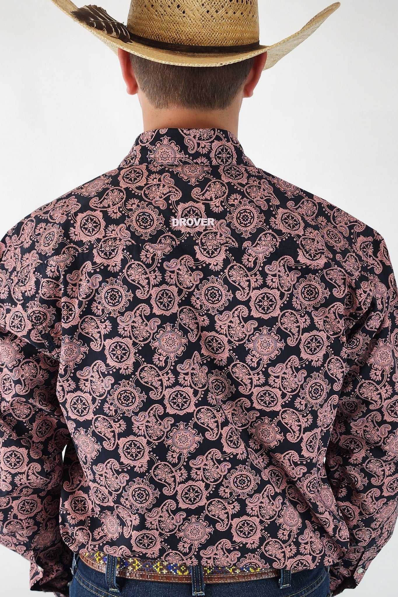 Drover Men's Western Shirt Signature Series - Rattler