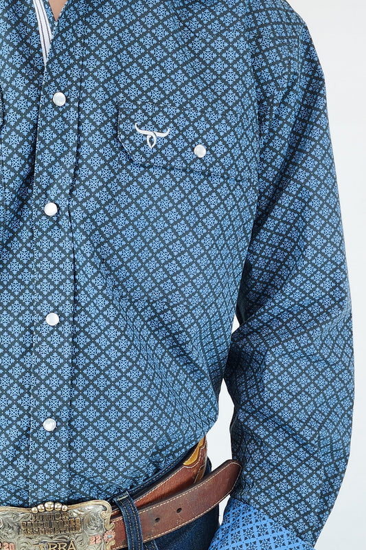 Drover Men's Western Shirt The Bandero - Signature Series - Pearl Snap Shirt