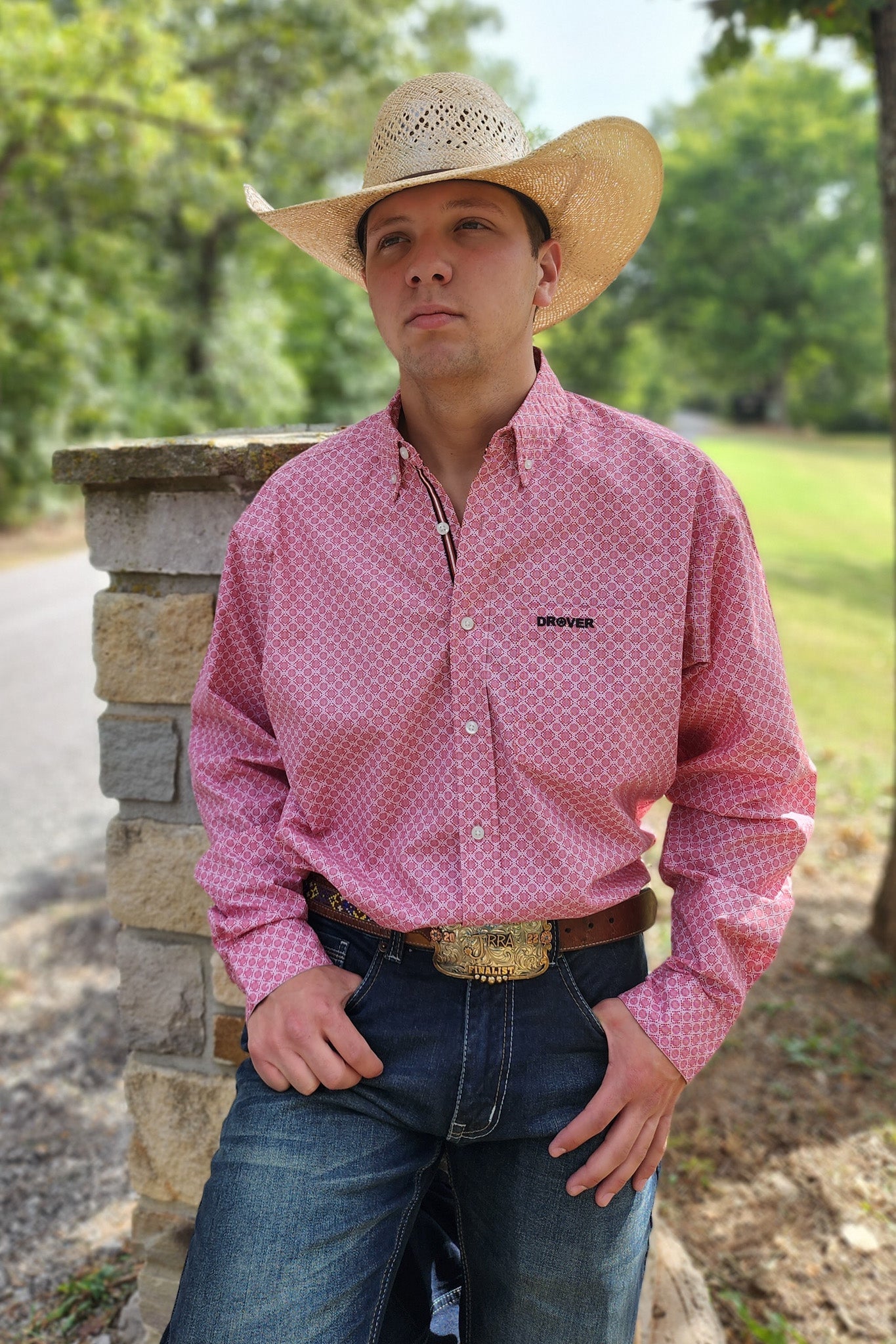 Drover Men's Western Shirt Signature Series - Open Range