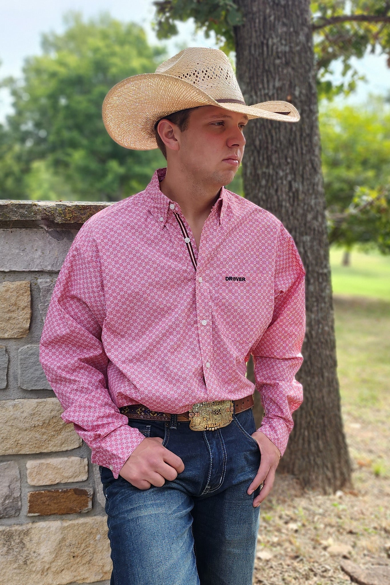 Drover Men's Western Shirt Signature Series - Open Range