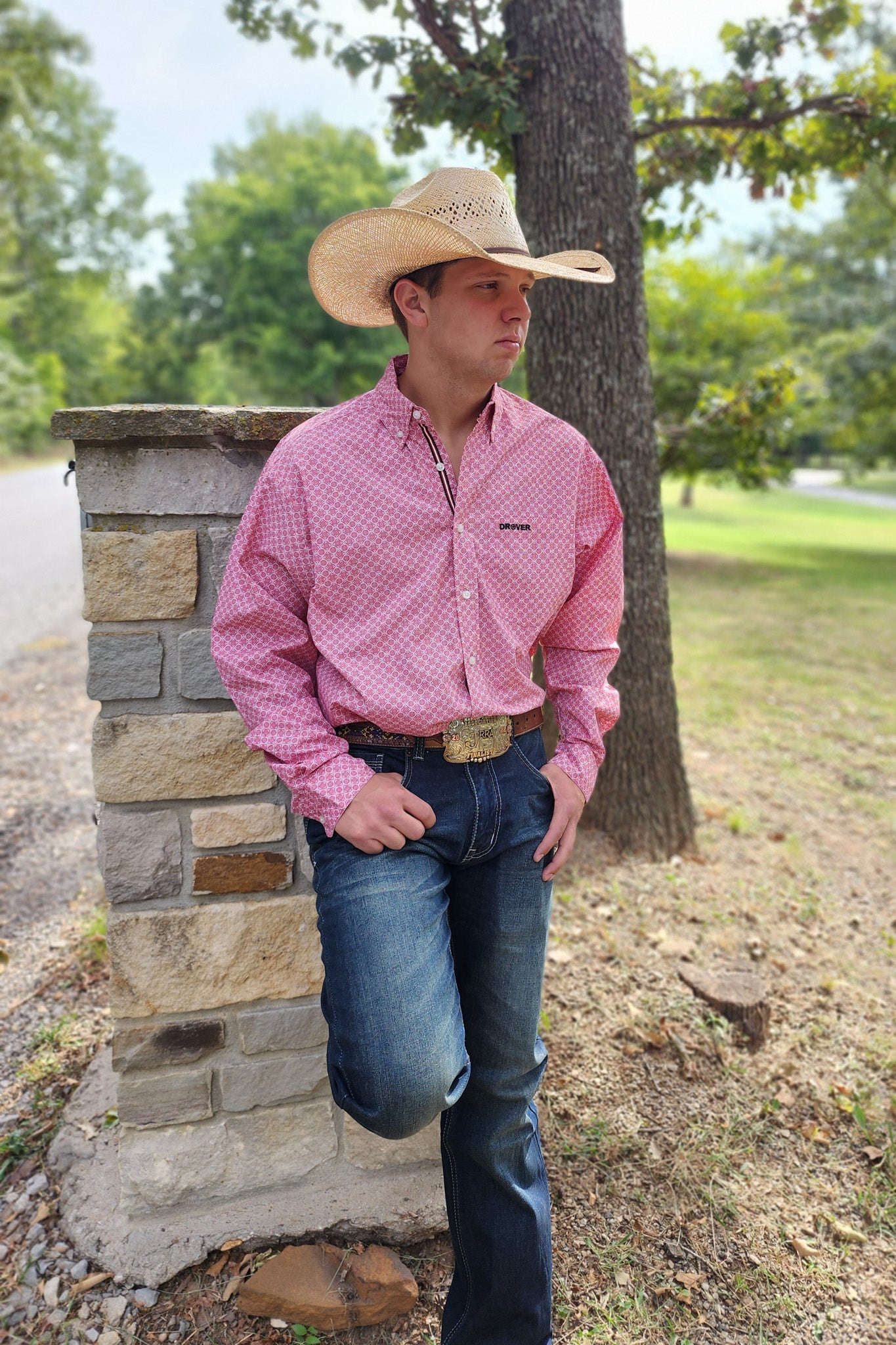Drover Men's Western Shirt Signature Series - Open Range