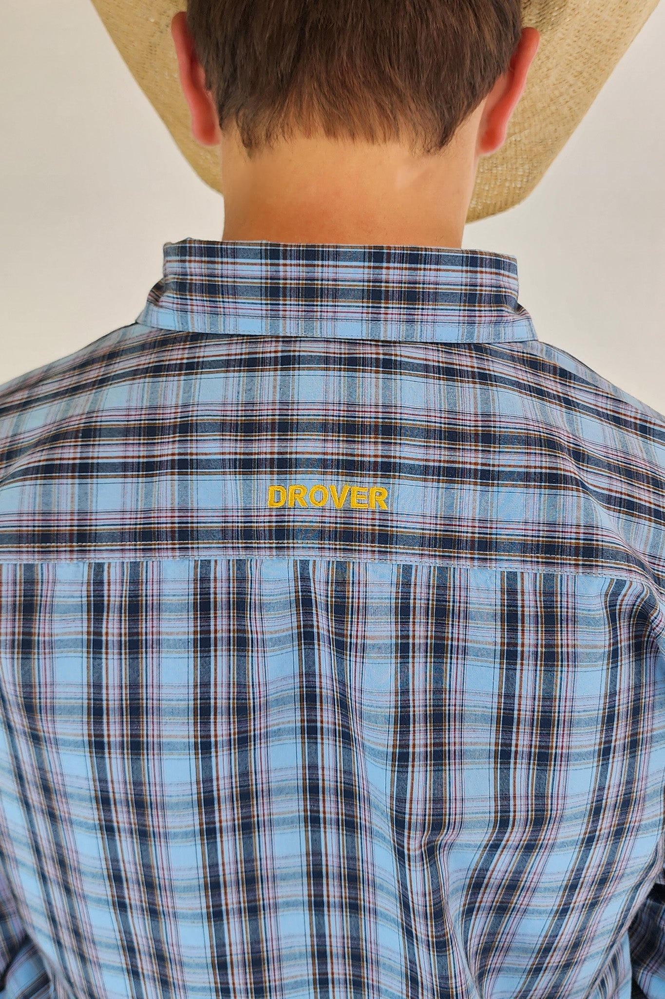 Drover Men's Western Shirt The Stockade - Signature Series -  Pearl Snap Shirt