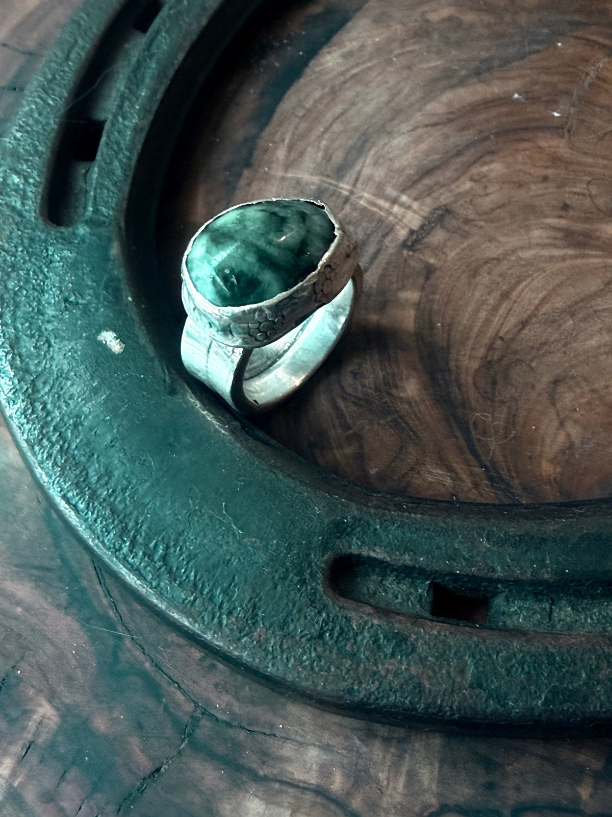 Dorothy Series | Burmese Jade Heirloom Ring