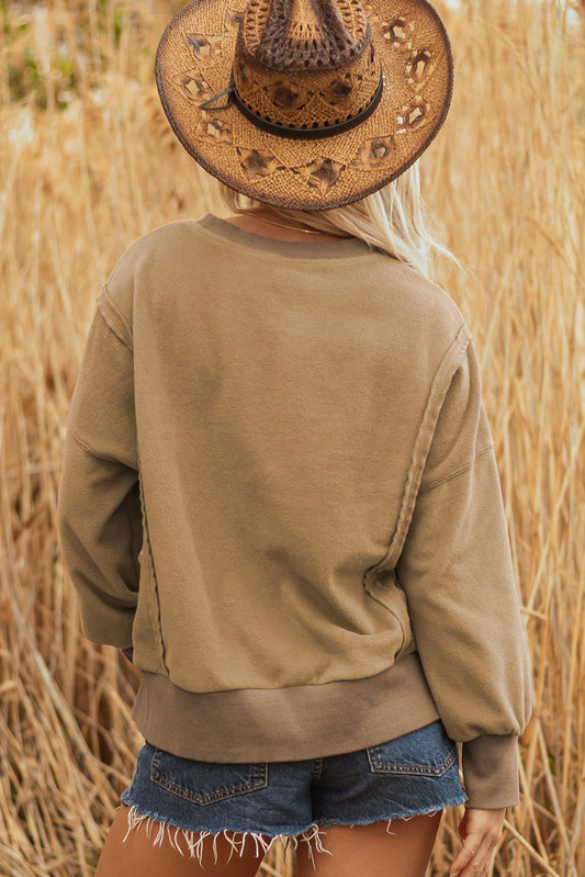 Autumn Dusty Sherpa  Pullover