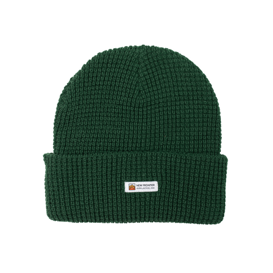 Waffle Beanie - Spruce