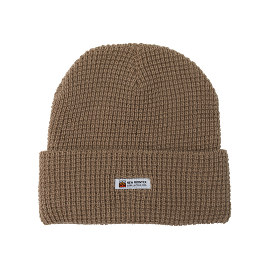 Waffle Beanie - Honeycomb Brown