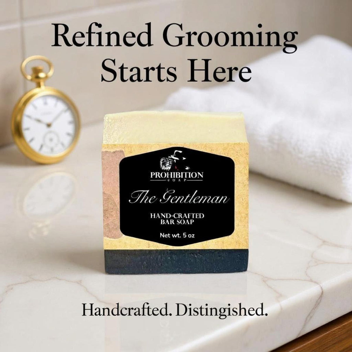 Prohibition Soap - The Gentleman Bar Soap