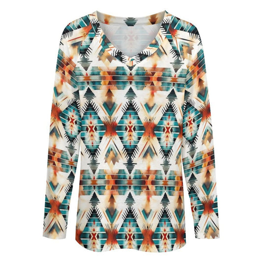 Southwestern Long Sleeve Top