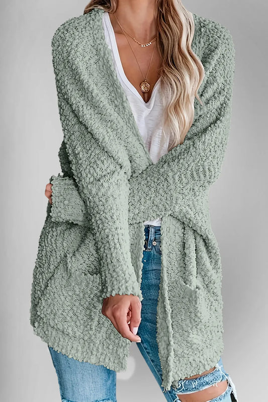 Casual Luxe Pocket Knit Duster Cardigan