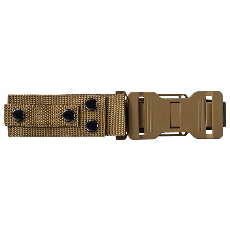 Gerber StrongArm Fixed Blade Knife – Serrated, Coyote with MOLLE Sheath