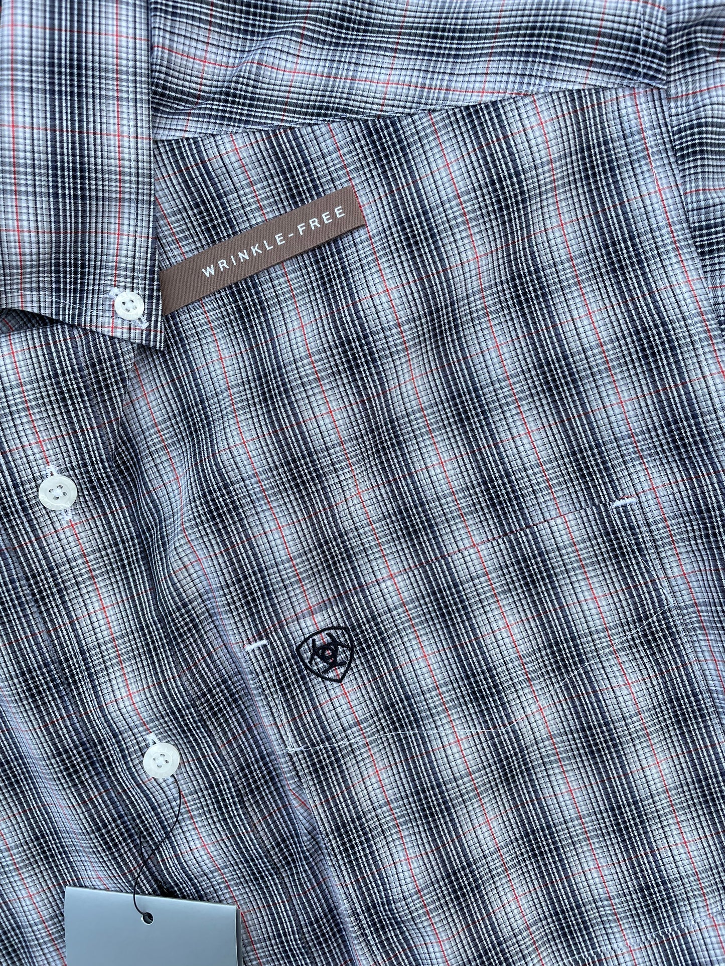 Ariat Men's Wrinkle Free Vahn Classic Fit Shirt - XL & XXL Only