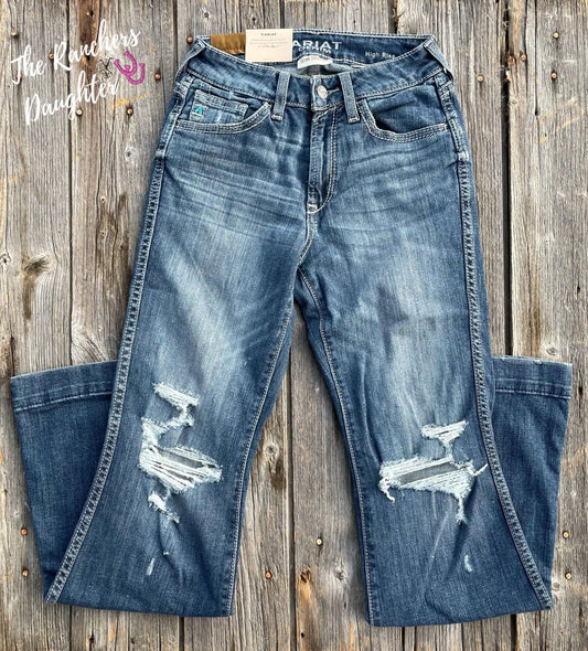 Ariat Jamina Distressed High Rise Trouser