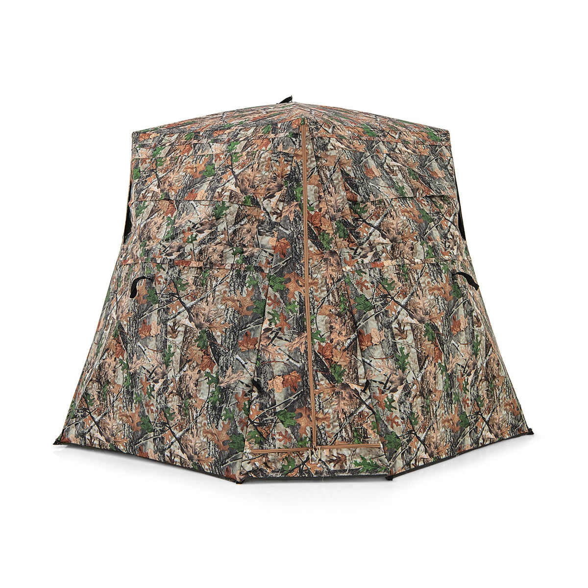 360° See-Through Ground Hunting Blind – 4 Panel Camo Blind