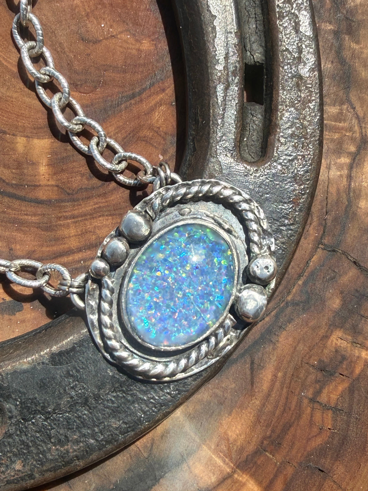 Dorothy Series | Idaho Spencer Opal Heirloom Necklace