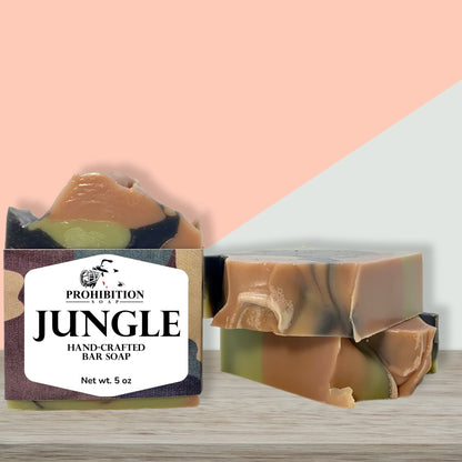 Prohibition Soap - Hand-Crafted Bar Soap - Jungle