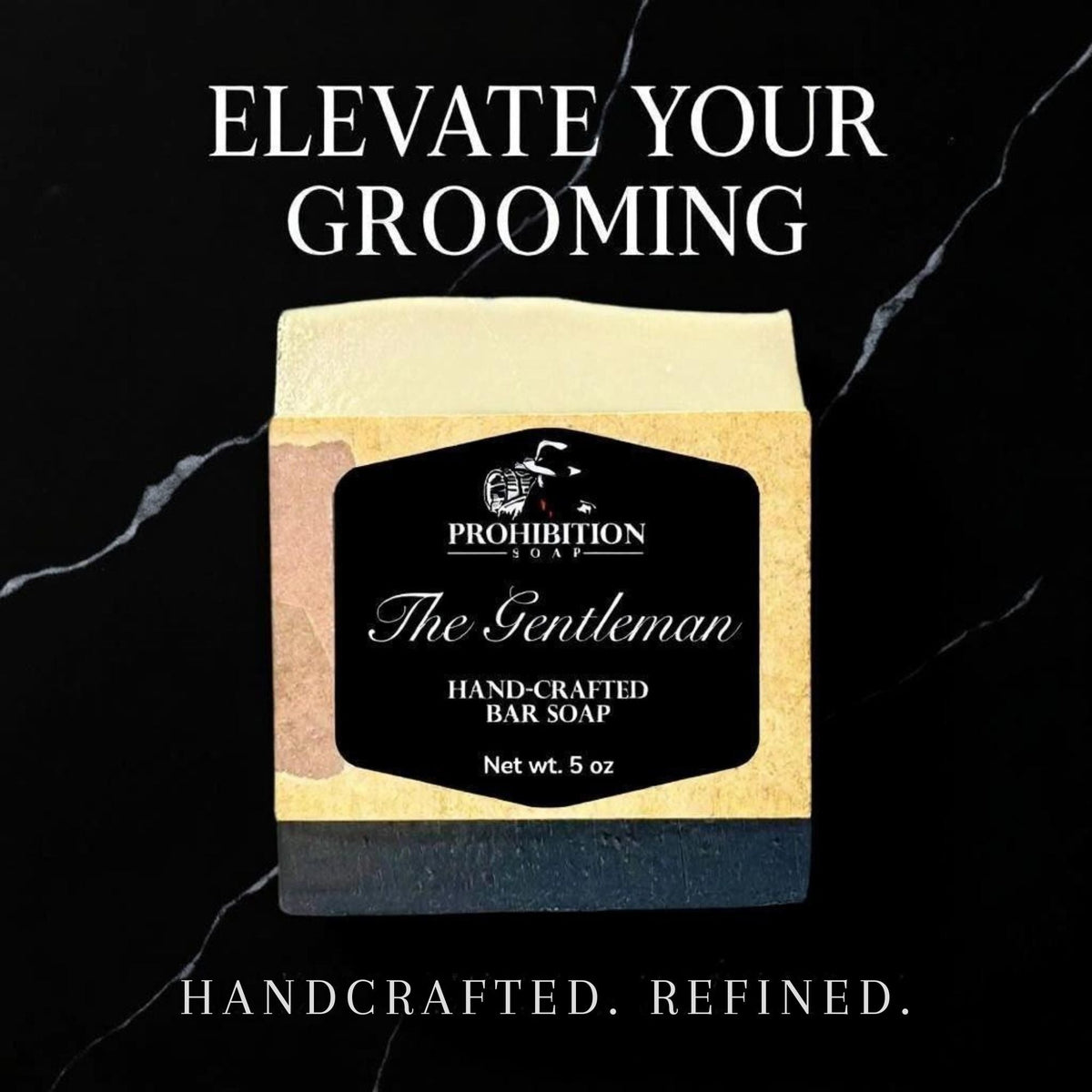 Prohibition Soap - The Gentleman Bar Soap