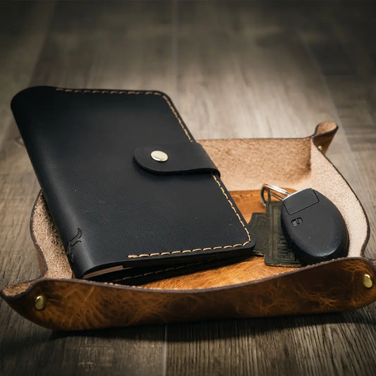 Handmade Full-Grain Leather — Valet Tray