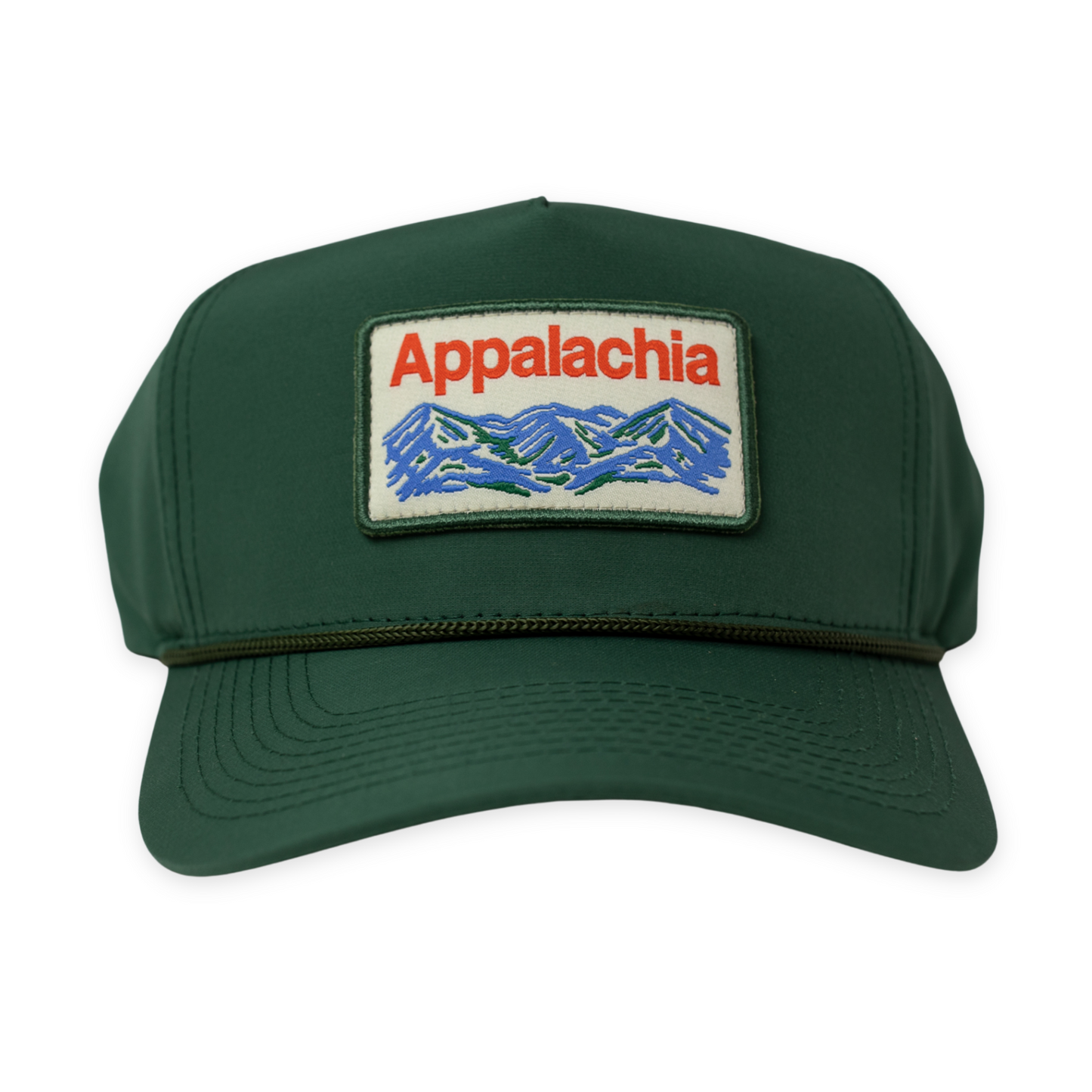 Appalachia Patch Tech Hat - Pine Green