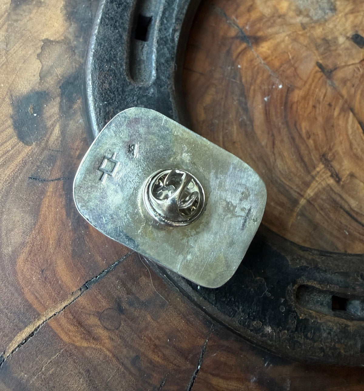Charoite Hat & Lapel Pin by Bootleg Silver Co – view 7