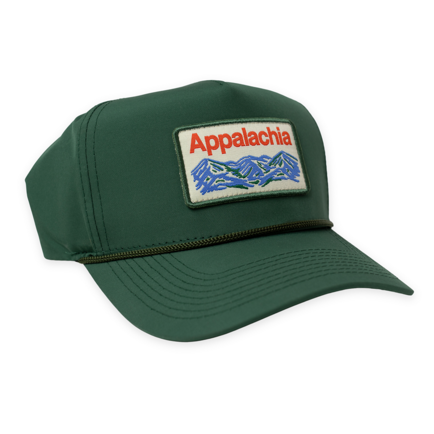 Appalachia Patch Tech Hat - Pine Green