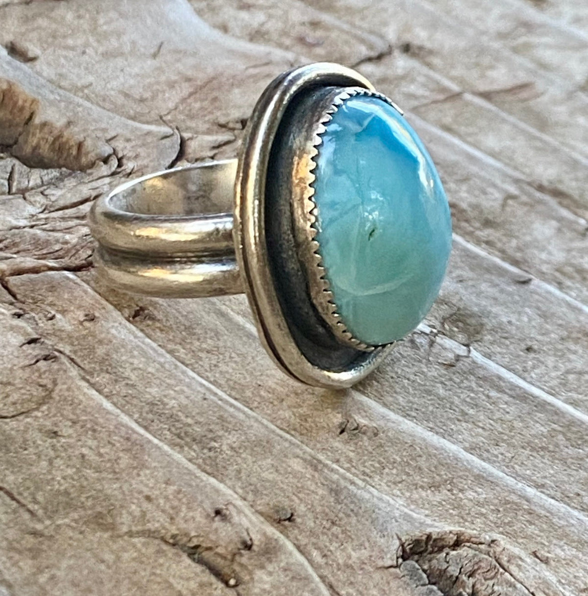 Larimar Necklace, Pendant & Ring Collection by Bootleg Silver Co – view 10