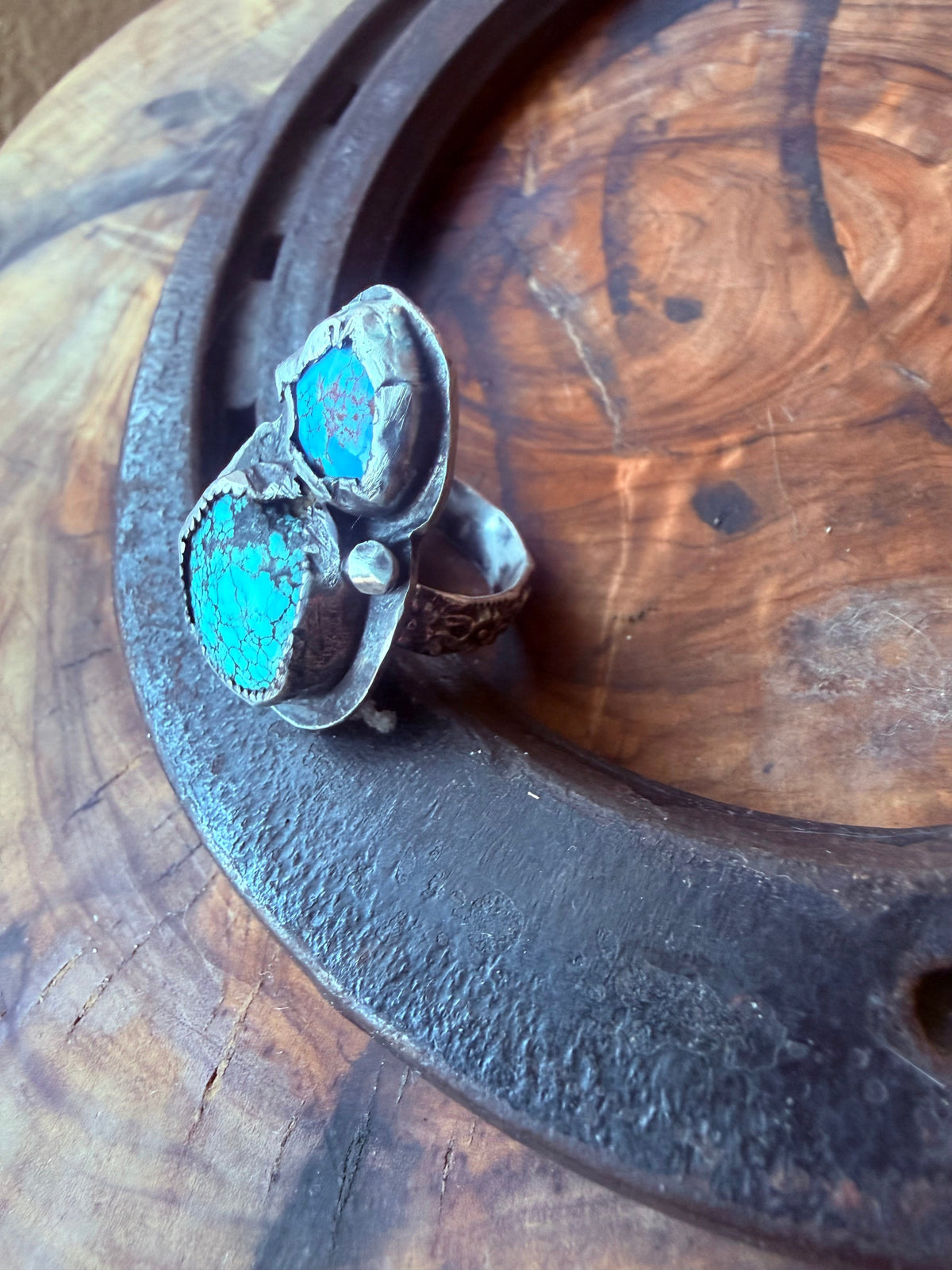 Dorothy Series | Golden Hills Lavender Turquoise & American Turquoise Ring