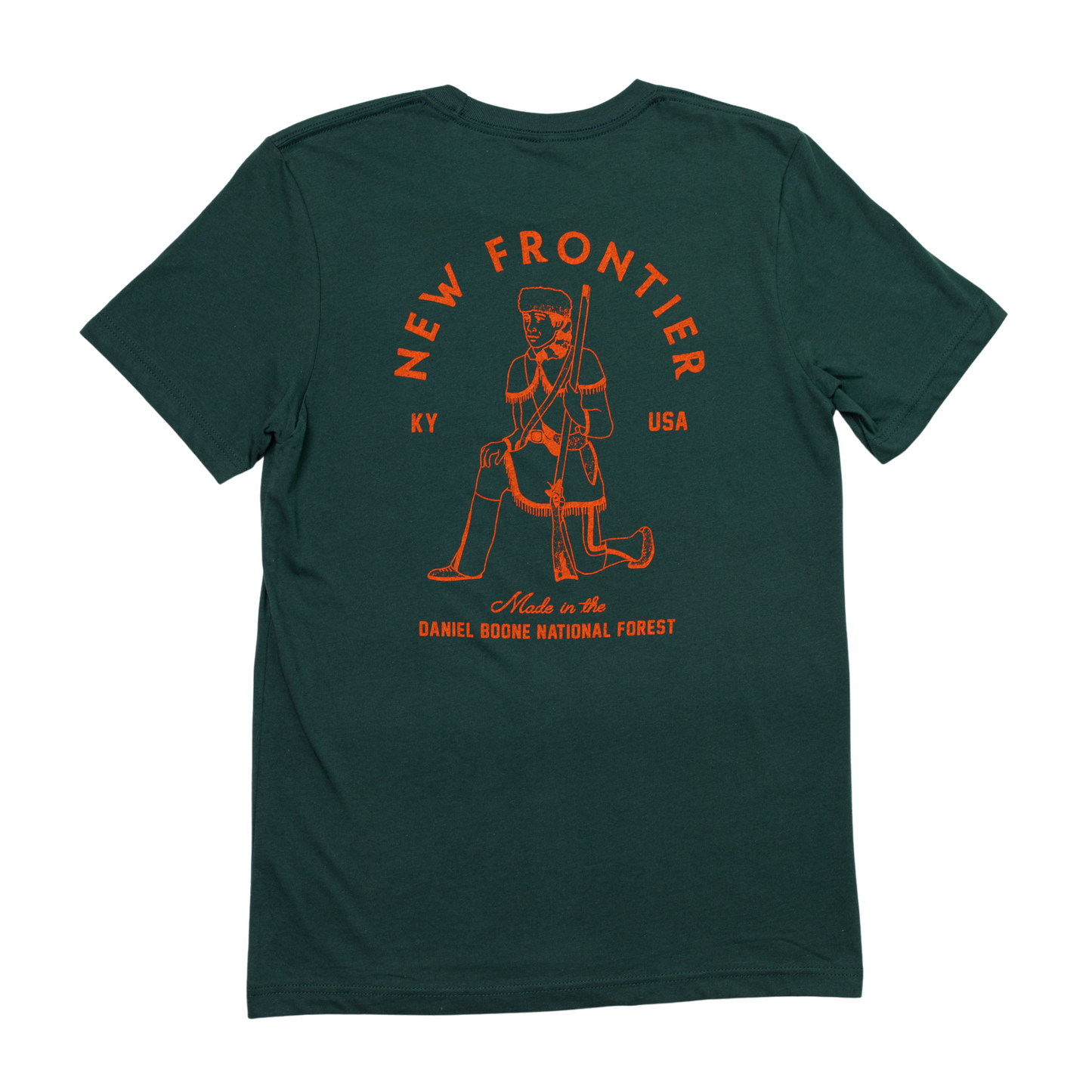 Daniel Boone T-Shirt - Forest Green