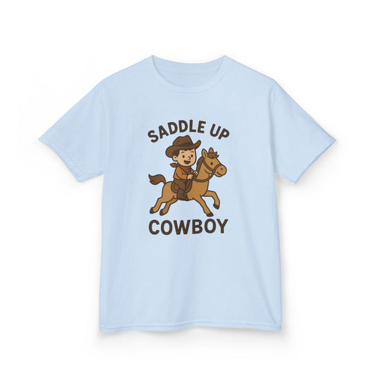 Saddle Up Cowboy Kids Tee
