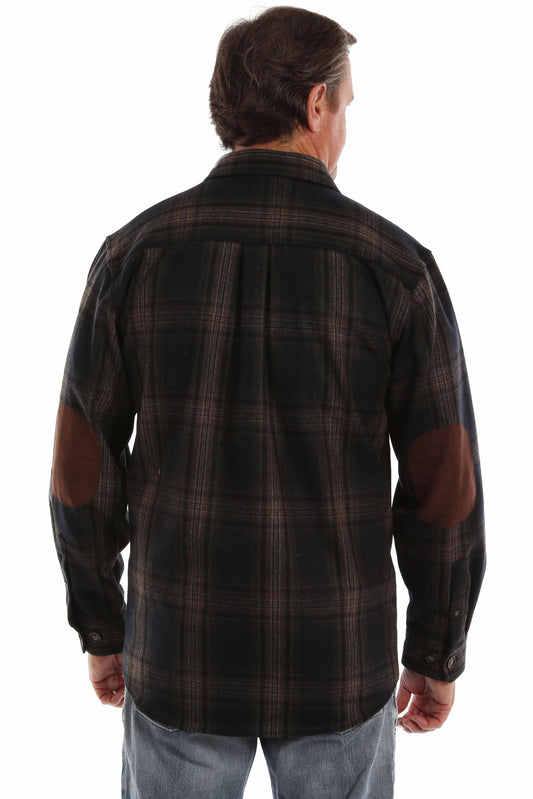 Scully Ironcrest - Men's Western Wool Flannel Shirt