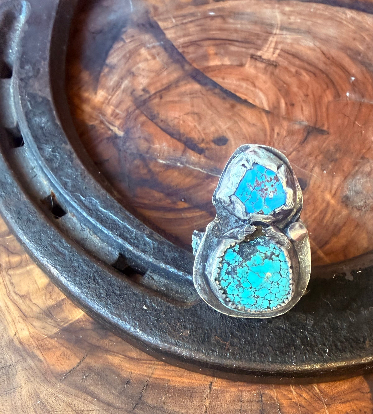 Dorothy Series | Golden Hills Lavender Turquoise & American Turquoise Ring