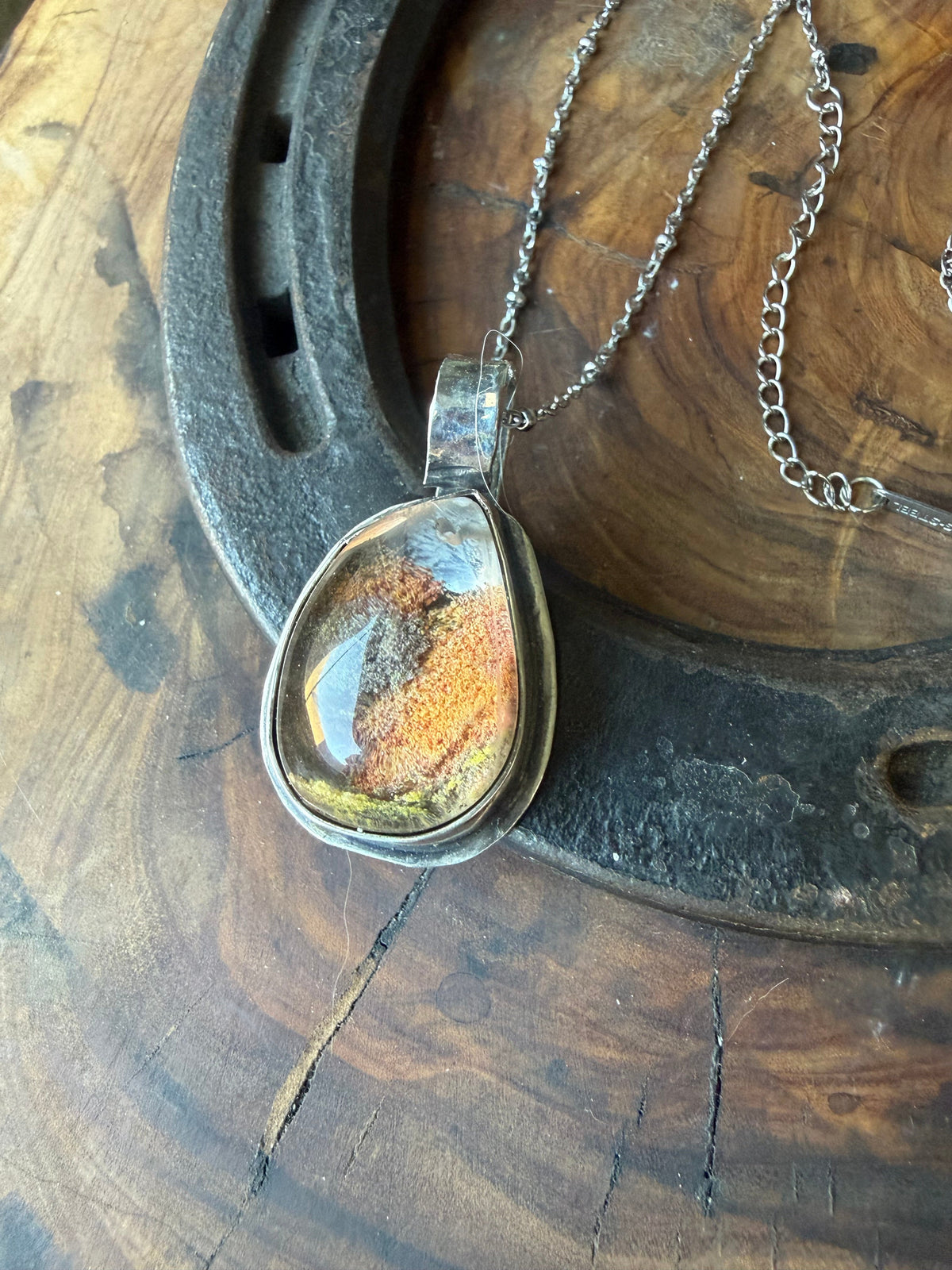 Garden Quartz Pendant by Bootleg Silver Co – view 2