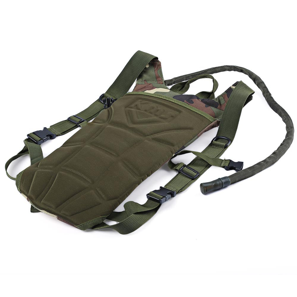 3L Hydration Backpack with Water Bladder – MOLLE Outdoor Pack