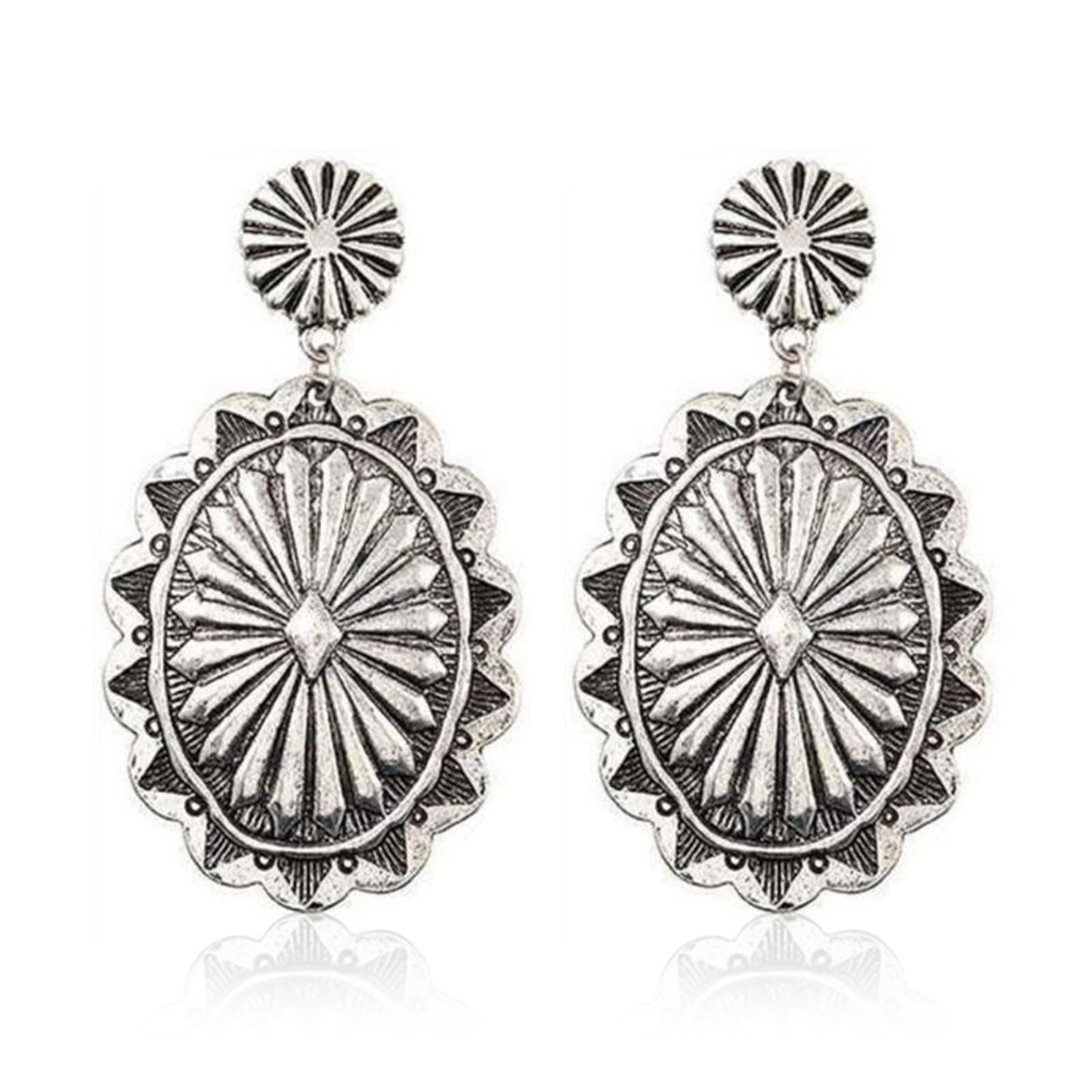 Oval Vintage Silver