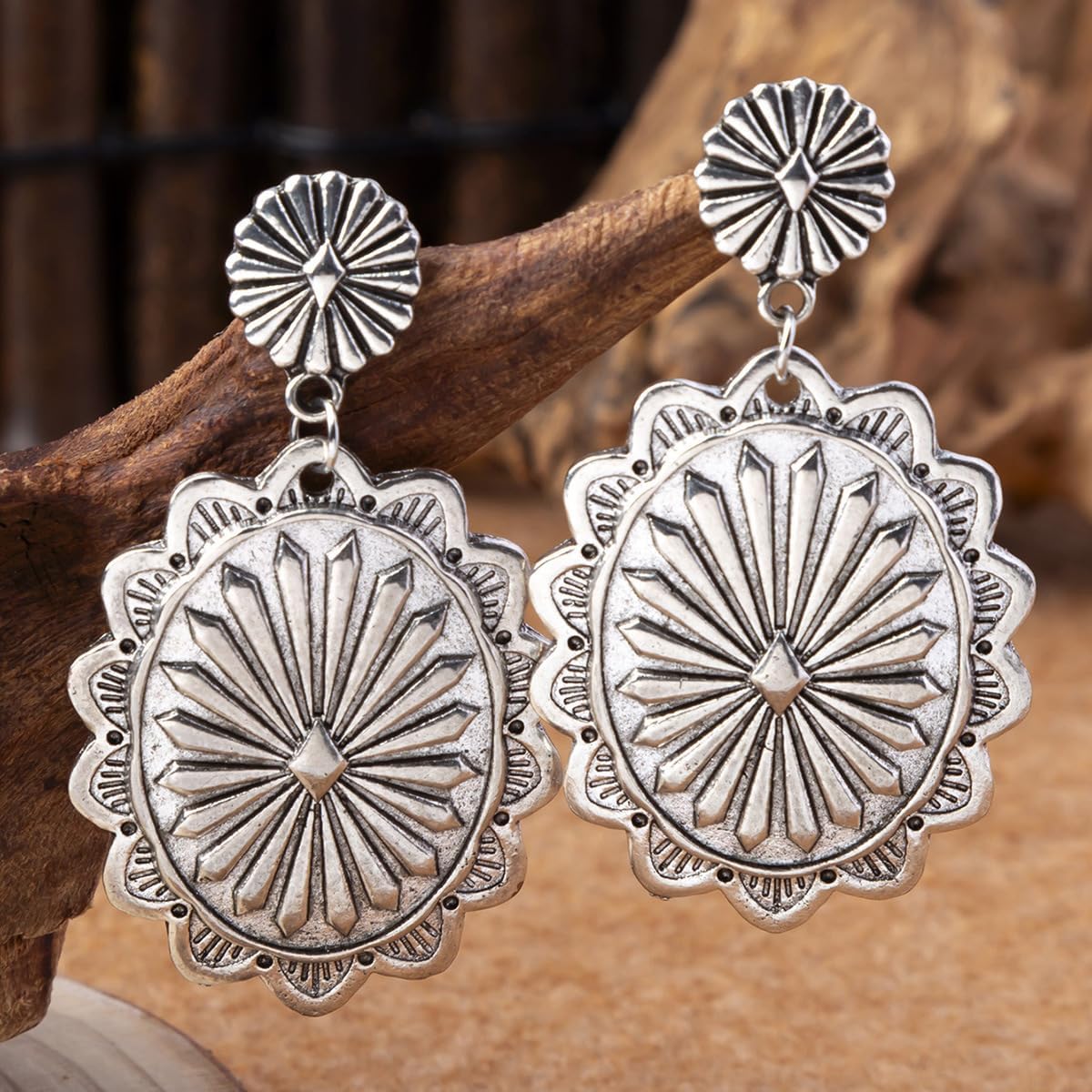 Oval Vintage Silver