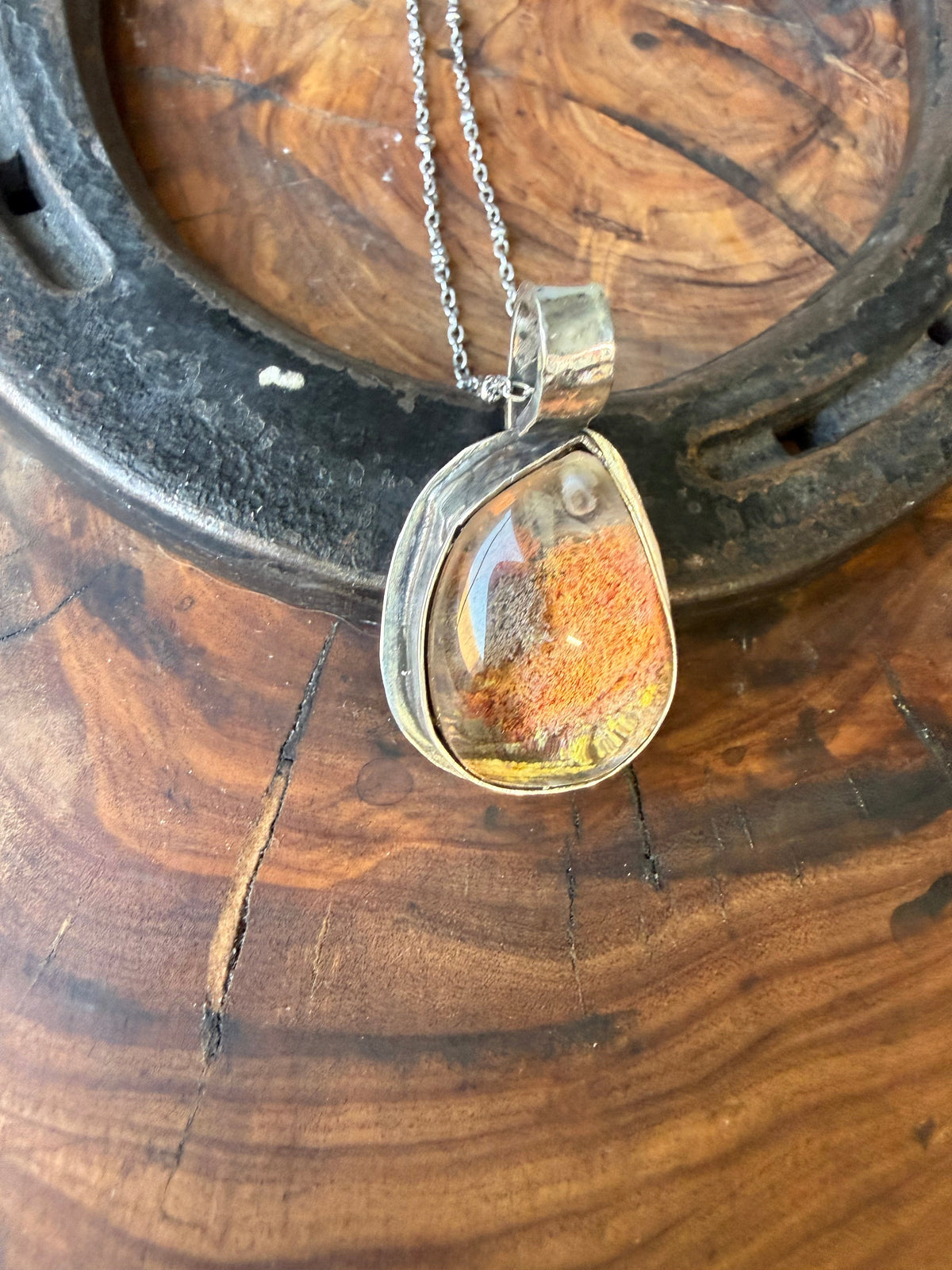 Garden Quartz Pendant by Bootleg Silver Co – view 5