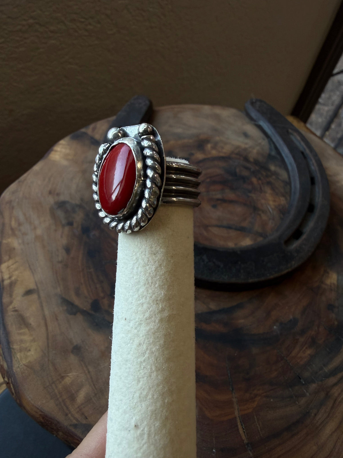 Rosarita Horseshoe Pendant & Ring Set by Bootleg Silver Co – view 3