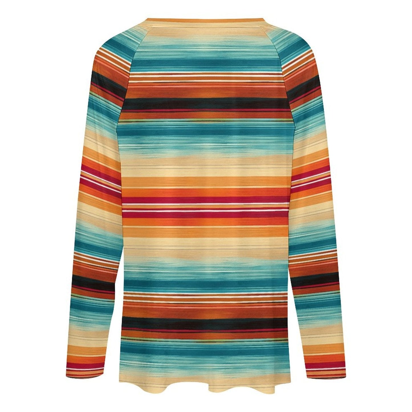 Southwestern Serape Long Sleeve Top