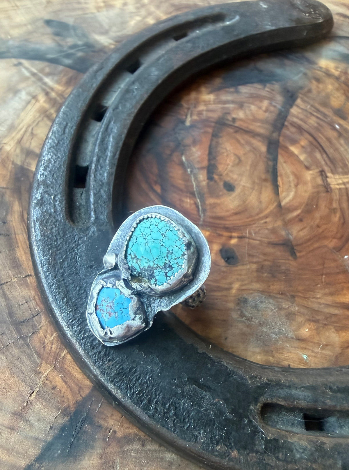 Dorothy Series | Golden Hills Lavender Turquoise & American Turquoise Ring