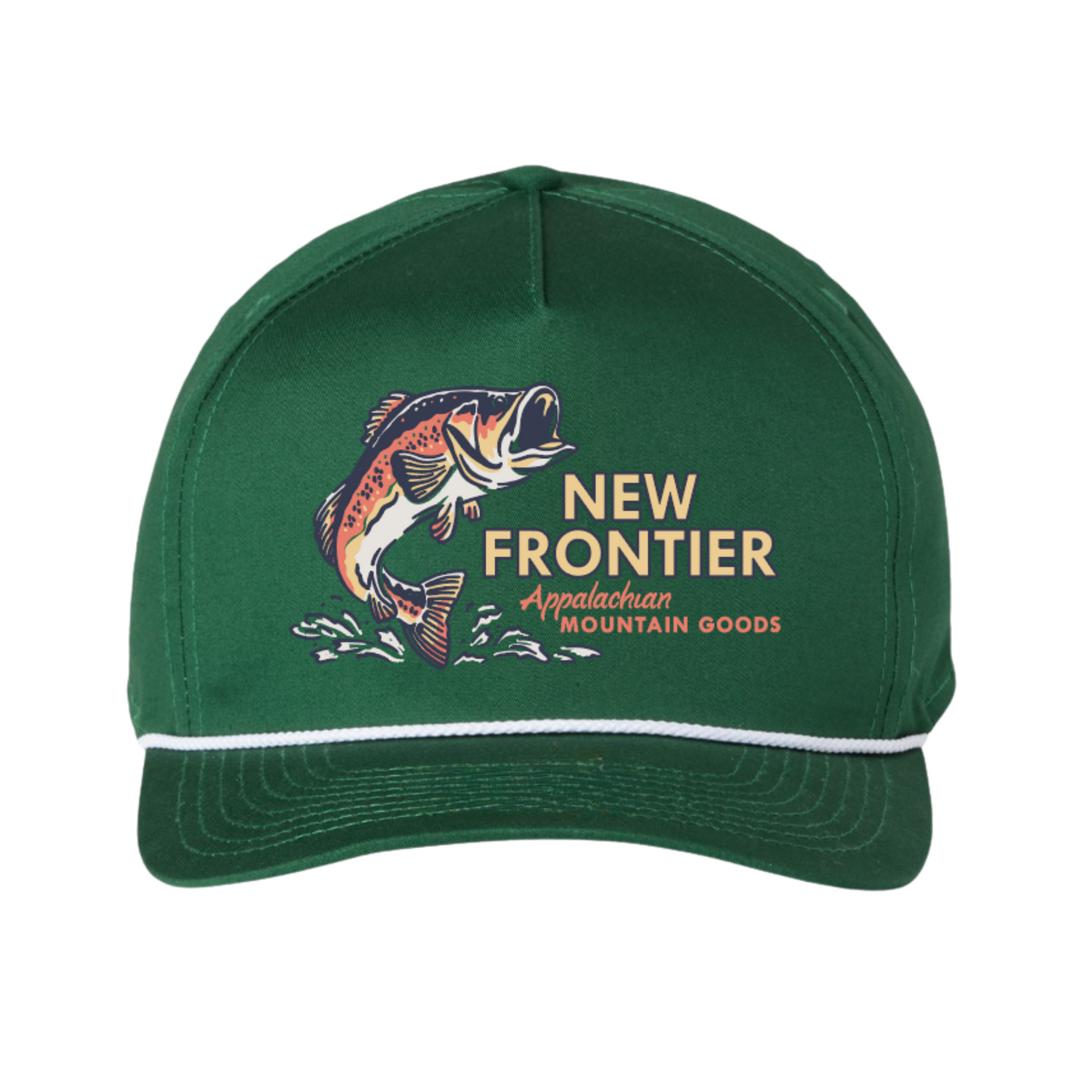 Fishing Cap- Bass Green