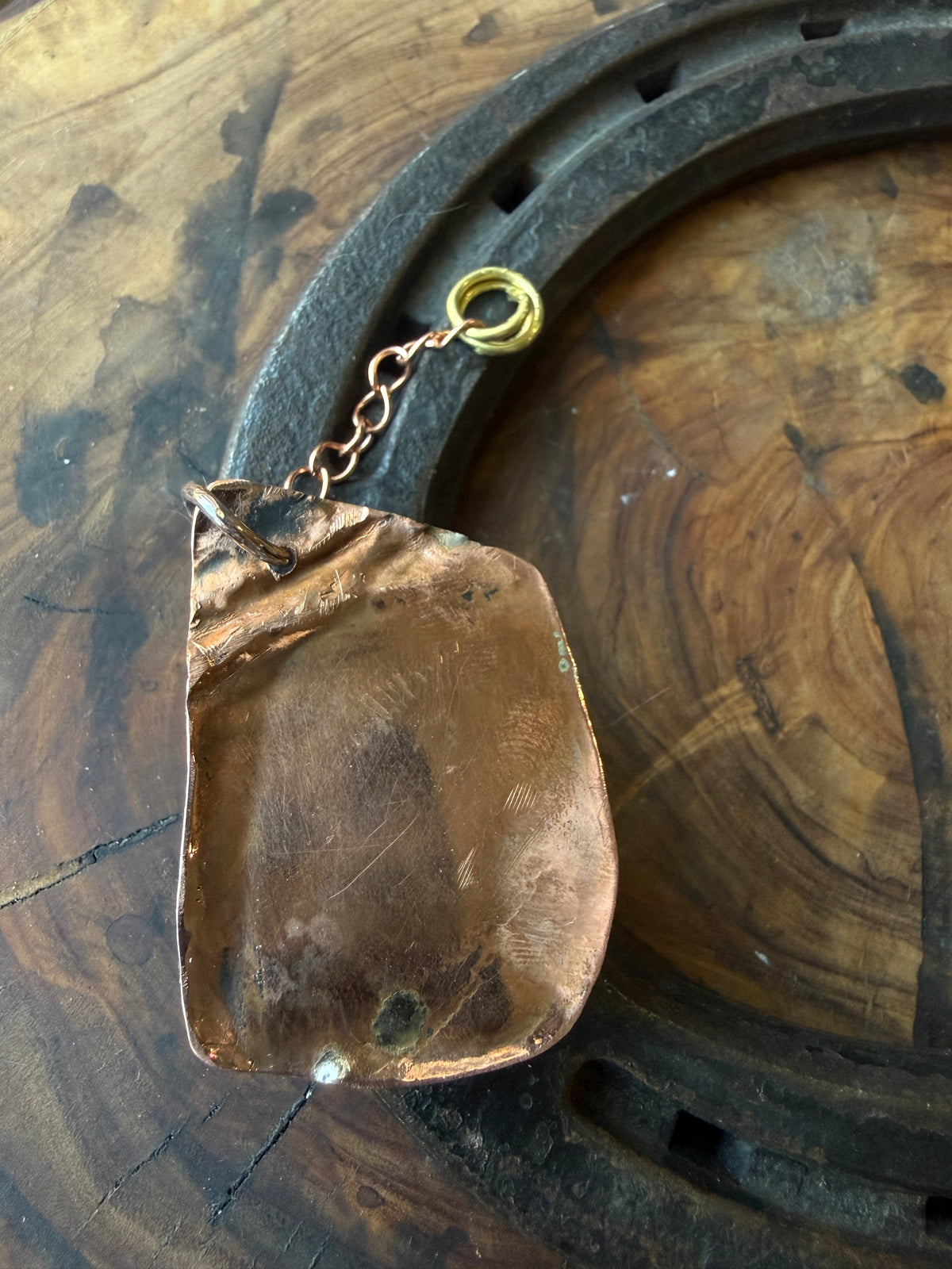 White Buffalo Copper Bag Clip by Bootleg Silver Co – view 2