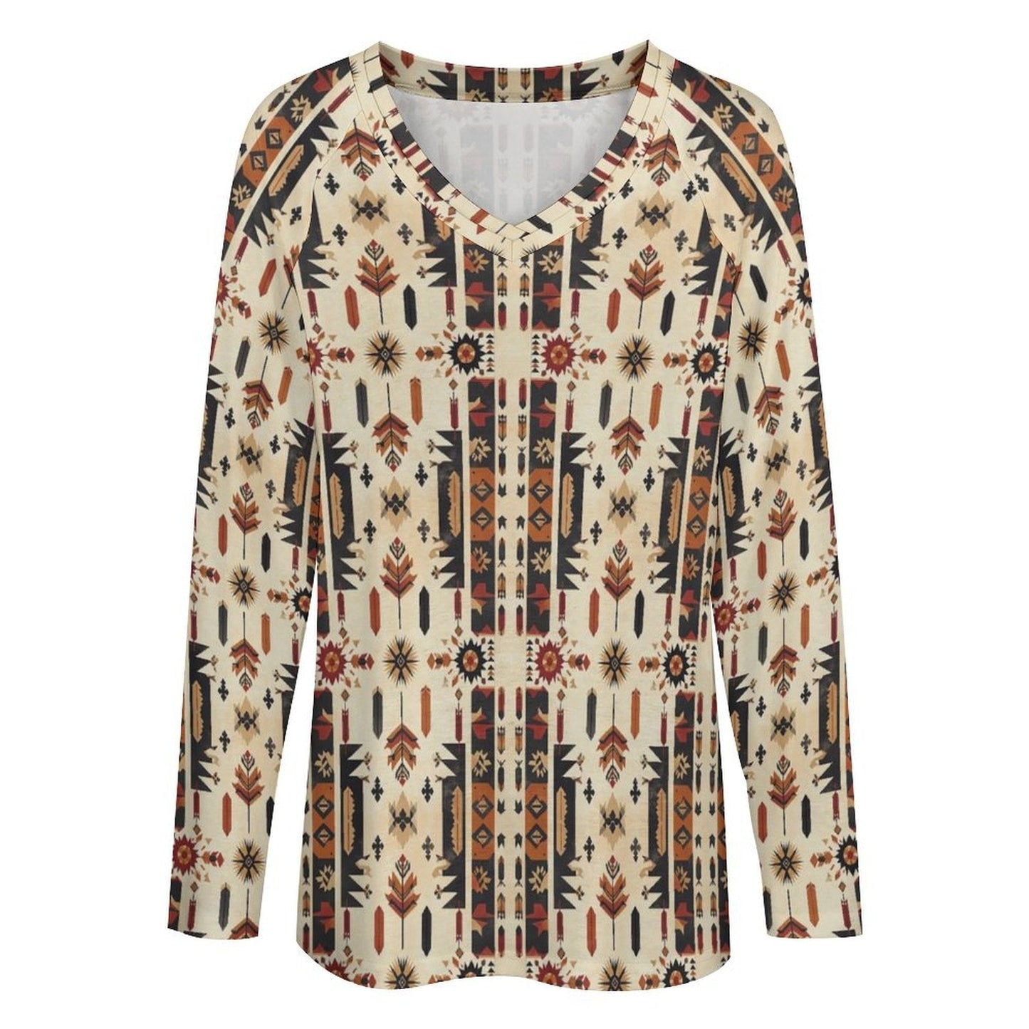 Aztec Long Sleeve Top