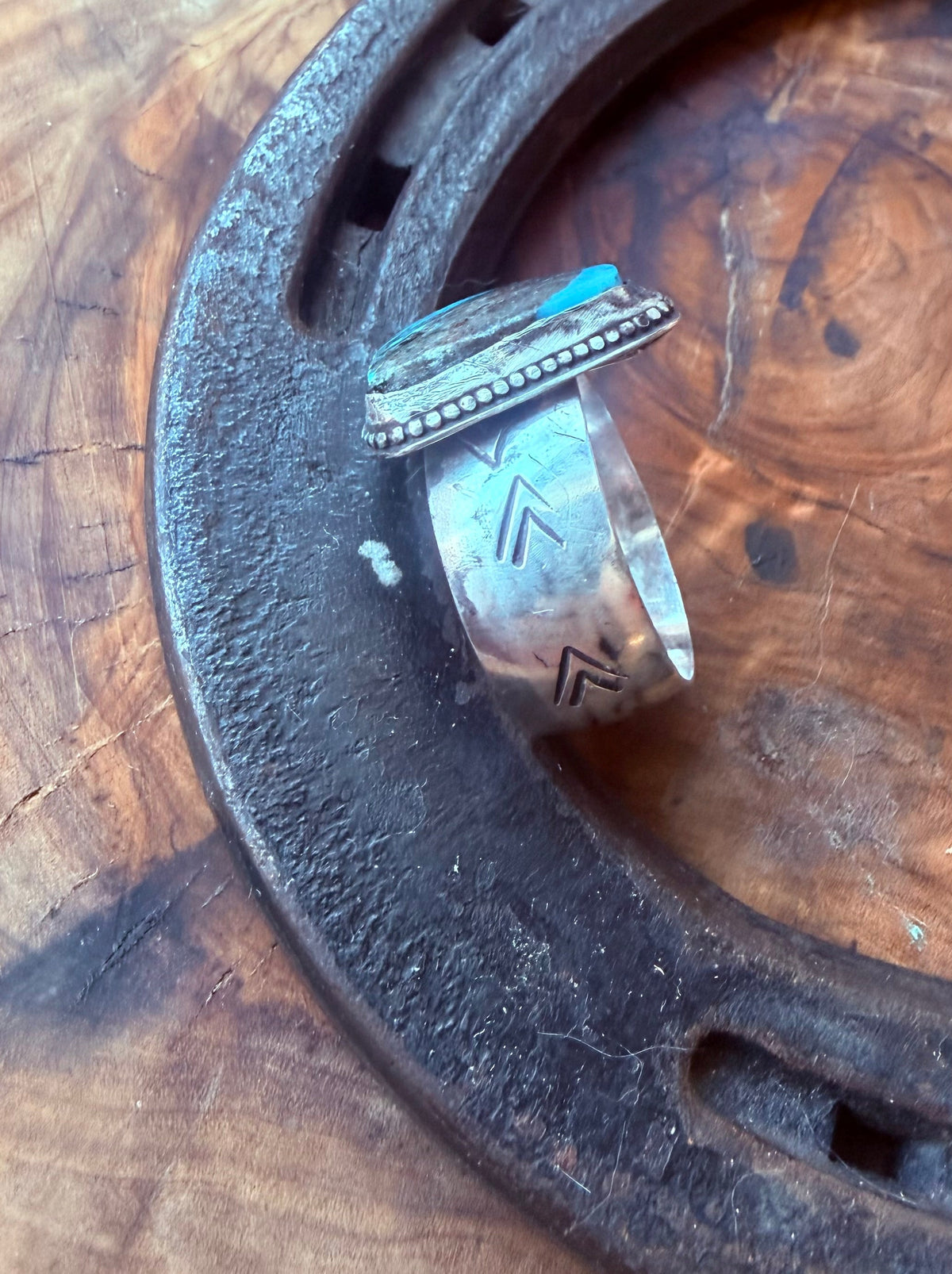 Merle Series | Bisbee Turquoise Men’s Sterling Silver Ring