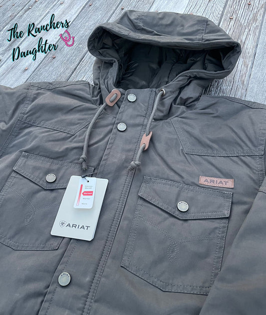 Ariat Women's Earth Western Yoke Grizzly Insulated Parka