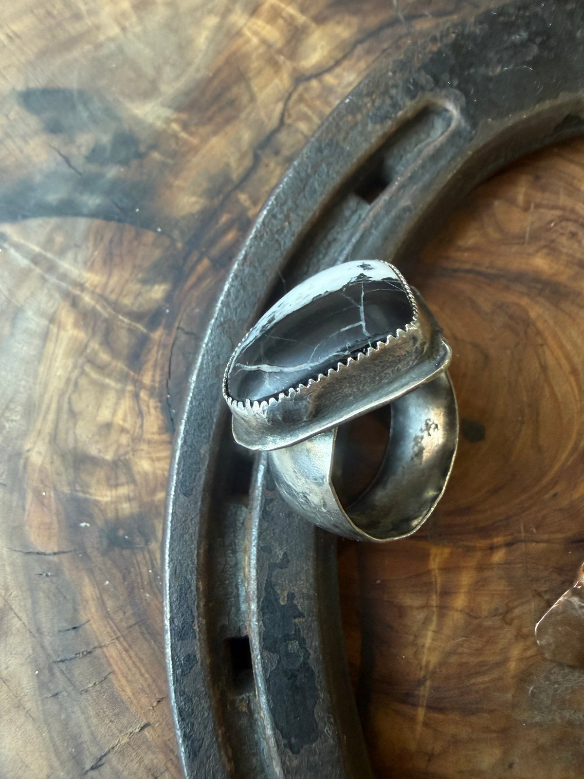 Merle Series | White Buffalo Men’s Ring