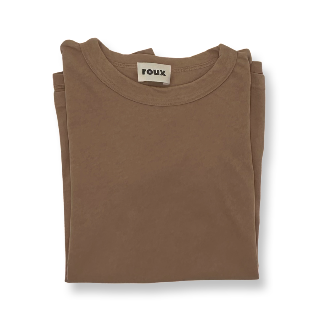 Roux Toddler up to 6T Solid Cotton Drake Tee Made in USA