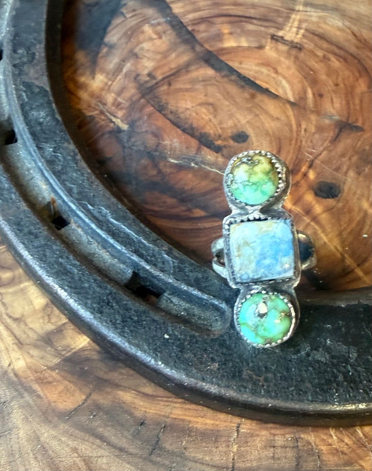 Dorothy Series | Sonoran Gold & Golden Hills Turquoise Ring