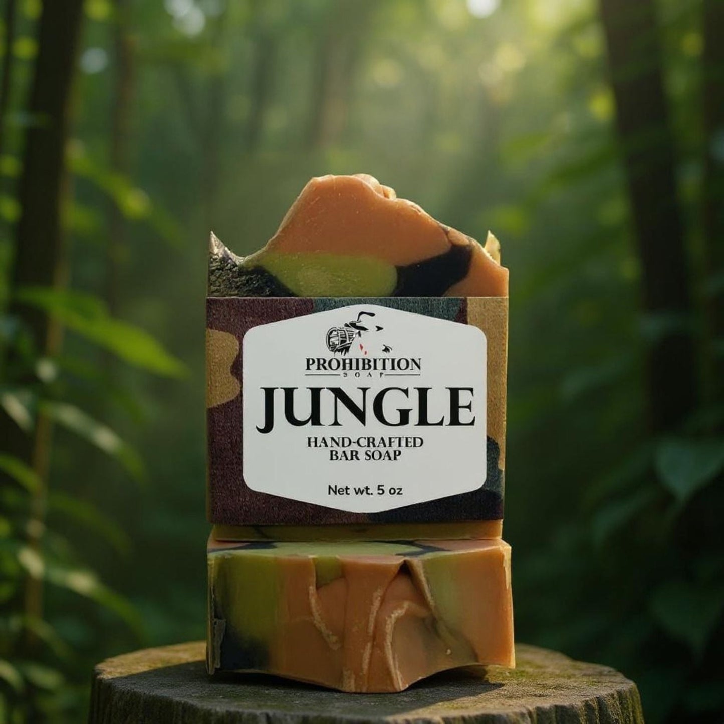 Prohibition Soap - Hand-Crafted Bar Soap - Jungle